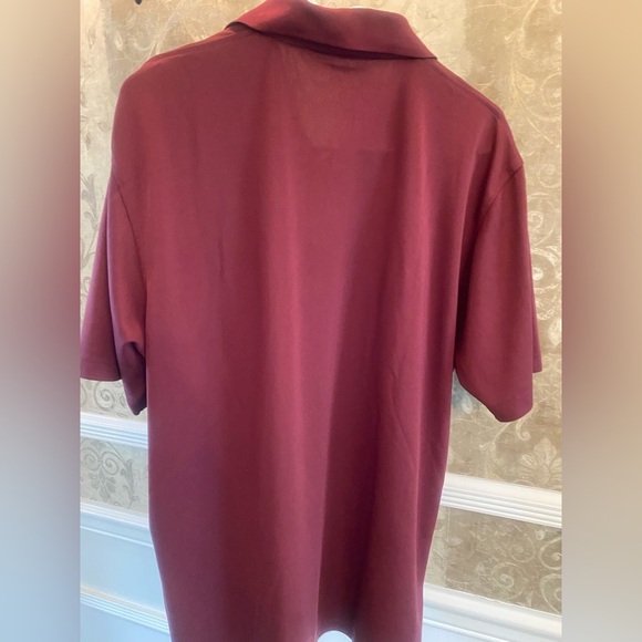 Maroon Van Heusen Don Bosco Polo Shirt - Picture 4 of 4